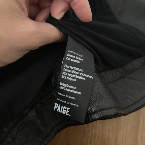 Paige Leather Jacket - Picture 5 of 6